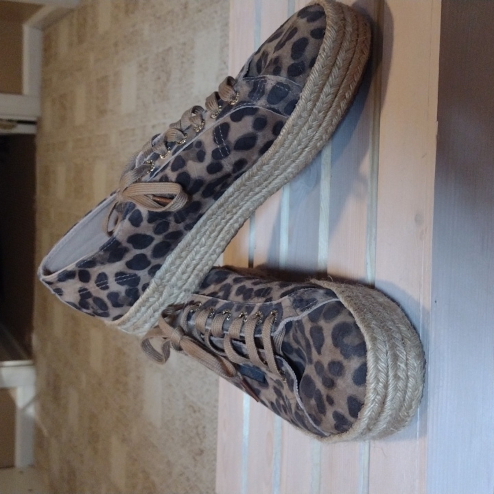 Superga lace up espadrilles